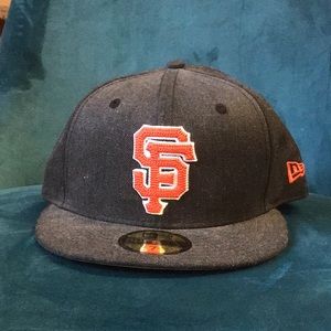 Giants baseball cap fitted size 7